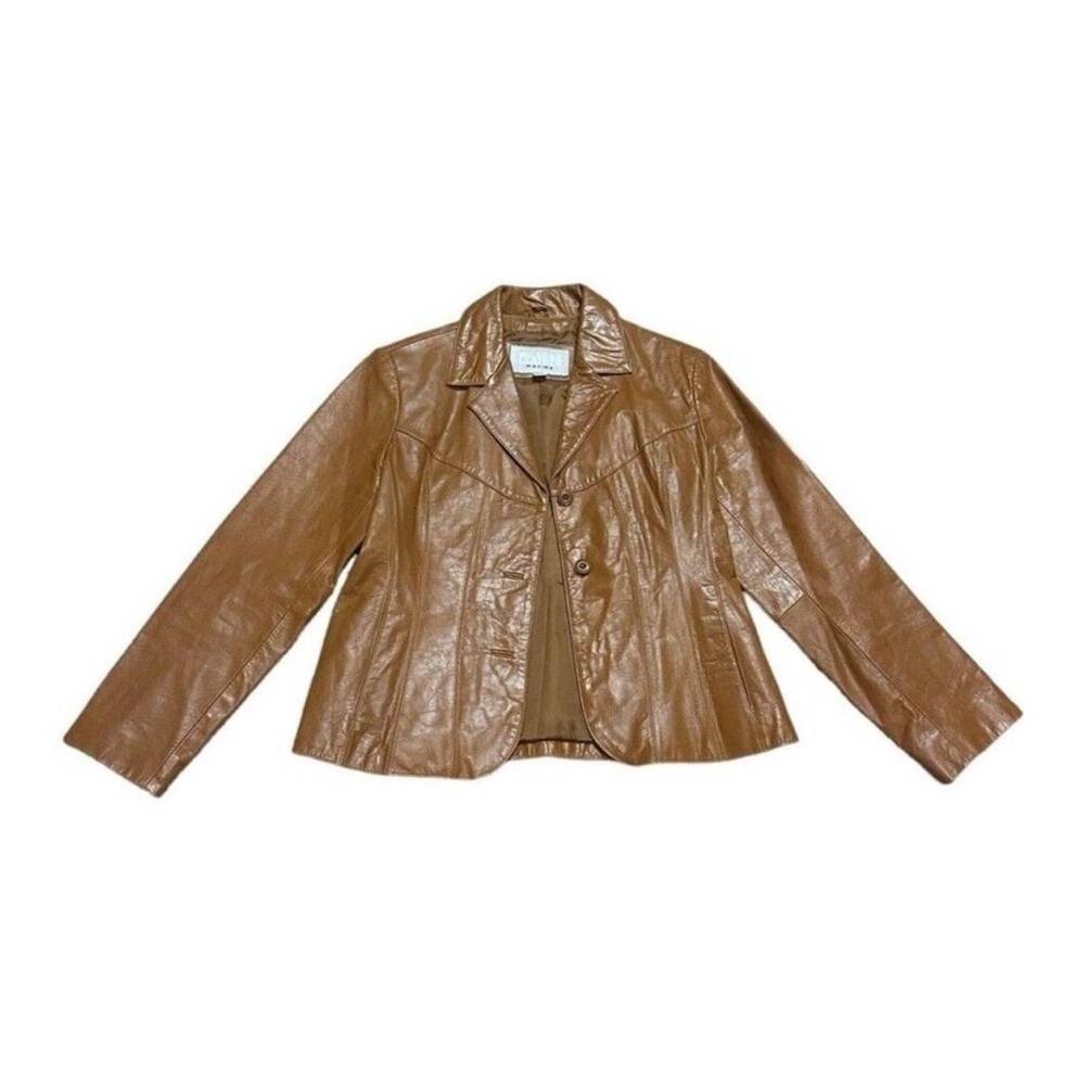 Brown Wilson's Leather Maxima jacket size L